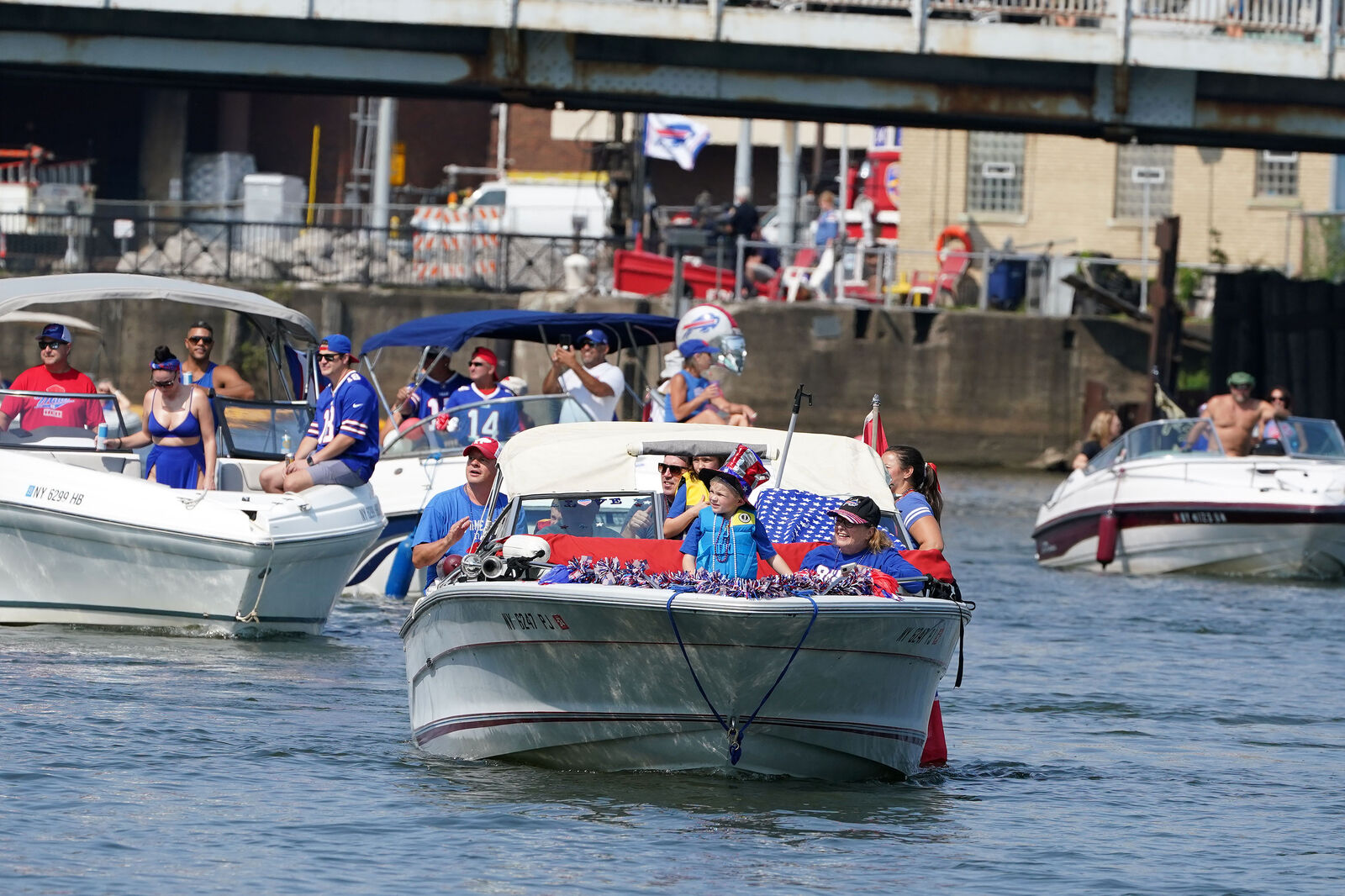 Bills Mafia Boat Parade
